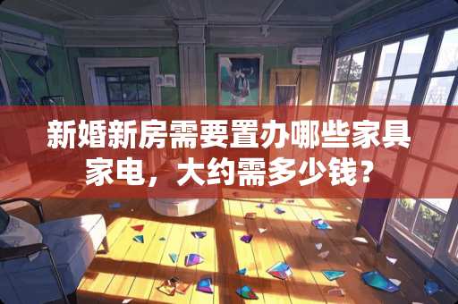 新婚新房需要置办哪些家具家电，大约需多少钱？