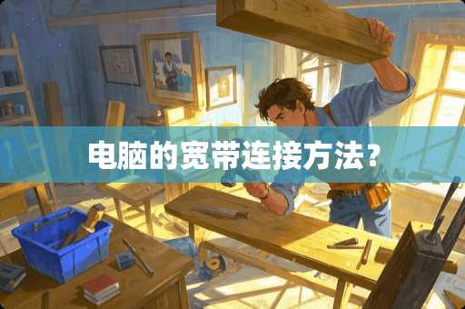 电脑的宽带连接方法？