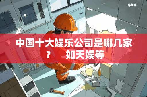 中国十大娱乐公司是哪几家 ？    如天娱等