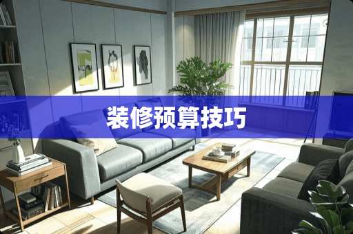 装修预算技巧