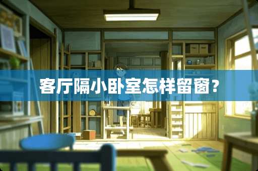 客厅隔小卧室怎样留窗？