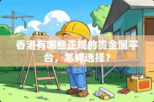 香港有哪些正规的贵金属平台，怎样选择？