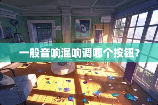 一般音响混响调哪个按钮？