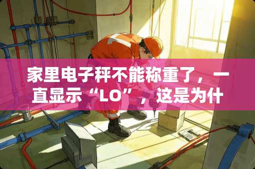 家里电子秤不能称重了，一直显示“LO”，这是为什么？
