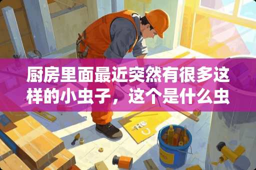 厨房里面最近突然有很多这样的小虫子，这个是什么虫子？怎么去除？