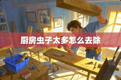 厨房虫子太多怎么去除