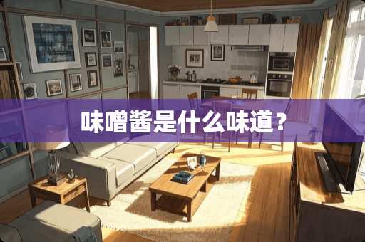 味噌酱是什么味道？