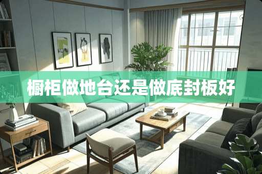 橱柜做地台还是做底封板好