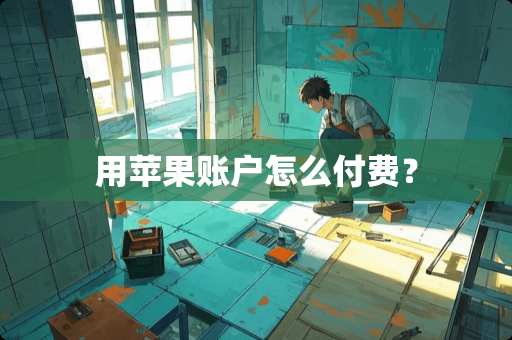 用苹果账户怎么付费？