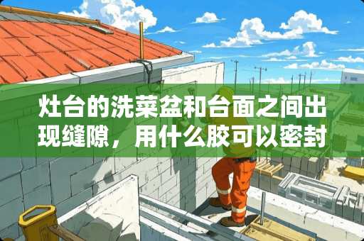 灶台的洗菜盆和台面之间出现缝隙，用什么胶可以密封？