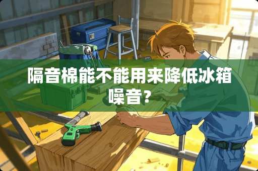 隔音棉能不能用来降低冰箱噪音？