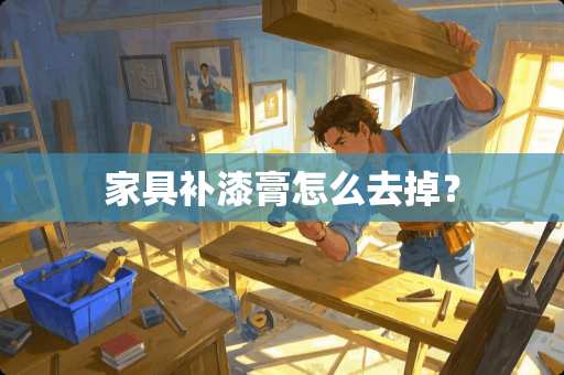 家具补漆膏怎么去掉？