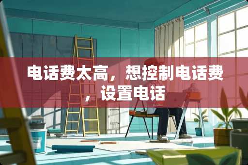 电话费太高，想控制电话费，设置电话
