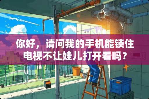 你好，请问我的手机能锁住电视不让娃儿打开看吗？