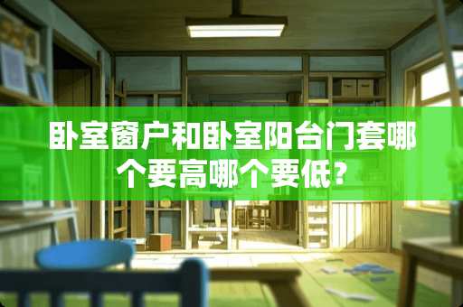 卧室窗户和卧室阳台门套哪个要高哪个要低？