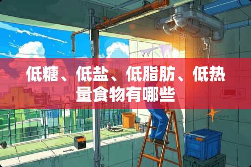 低糖、低盐、低脂肪、低热量食物有哪些