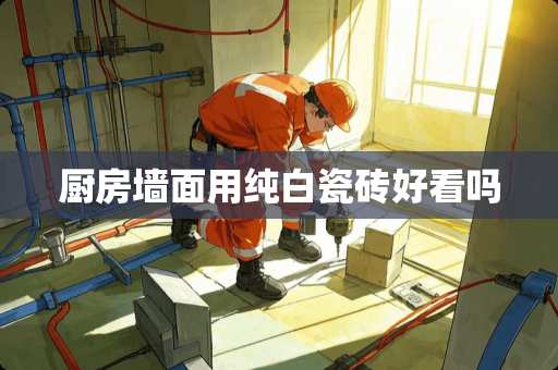 厨房墙面用纯白瓷砖好看吗
