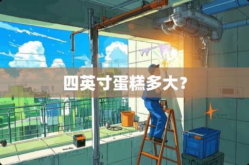 四英寸蛋糕多大？