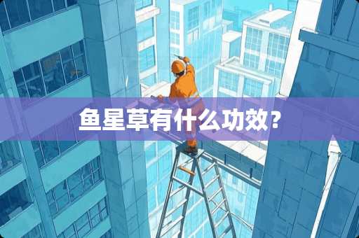 鱼星草有什么功效？