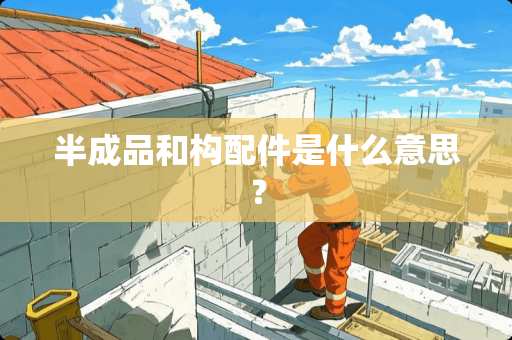 半成品和构配件是什么意思？