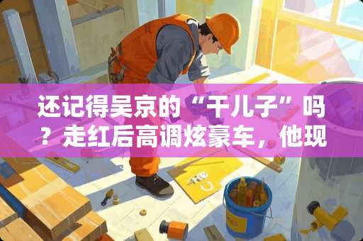 还记得吴京的“干儿子”吗？走红后高调炫豪车，他现在怎么样了？