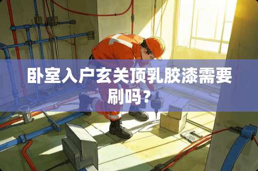 卧室入户玄关顶*胶漆需要刷吗？