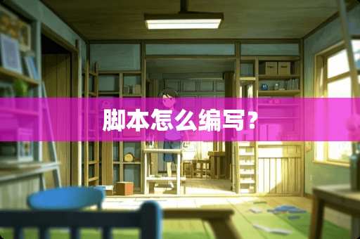 脚本怎么编写？