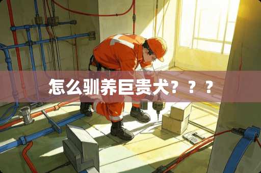 怎么驯养巨贵犬？？？