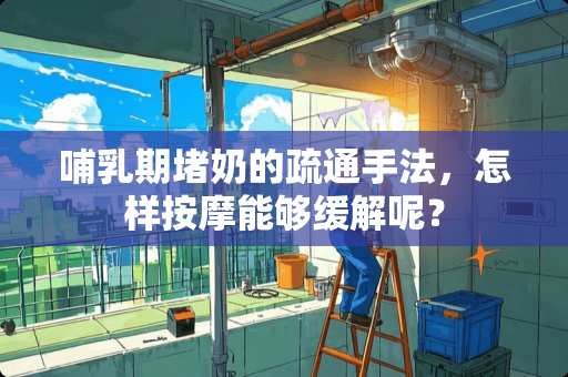 哺*期堵奶的疏通手法，怎样按摩能够缓解呢？