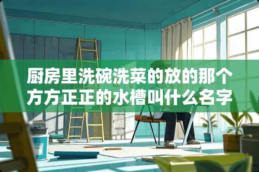 厨房里洗碗洗菜的放的那个方方正正的水槽叫什么名字？