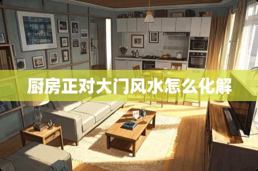 厨房正对大门风水怎么化解