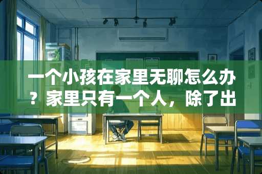 一个小孩在家里无聊怎么办？家里只有一个人，除了出去和上网以外，还可以干什么吗？