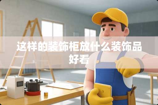 这样的装饰柜放什么装饰品好看