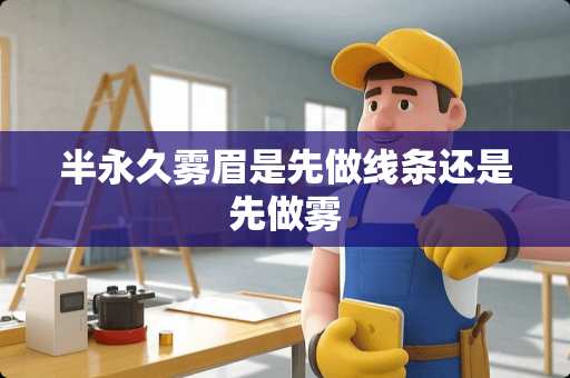 半永久雾眉是先做线条还是先做雾