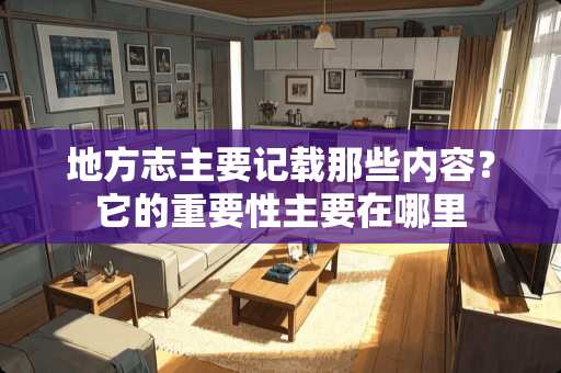 地方志主要记载那些内容？它的重要性主要在哪里