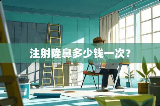 注射隆鼻多少钱一次？