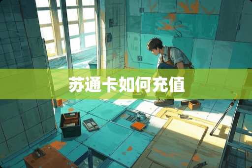 苏通卡如何充值