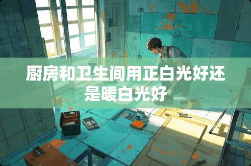 厨房和卫生间用正白光好还是暖白光好