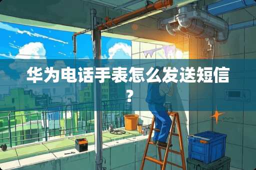 华为电话手表怎么发送短信？