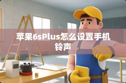 苹果6sPlus怎么设置手机铃声