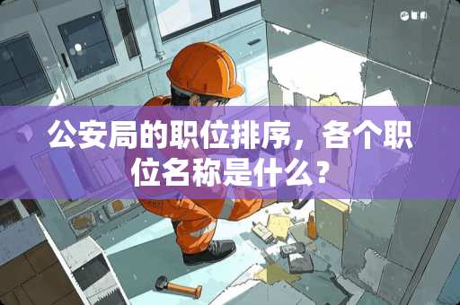 **局的职位排序，各个职位名称是什么？