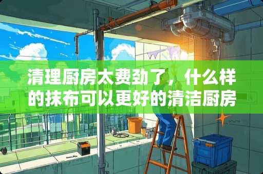 清理厨房太费劲了，什么样的抹布可以更好的清洁厨房灶台？