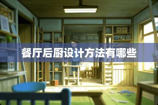 餐厅后厨设计方法有哪些