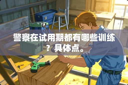 **在试用期都有哪些训练？具体点。