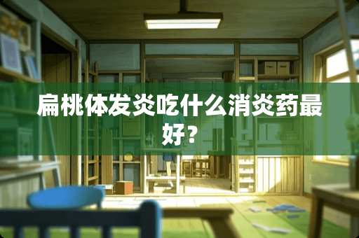 扁桃体发炎吃什么消炎药最好？