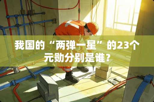 我国的“两弹一星”的23个元勋分别是谁？