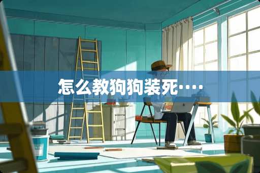 怎么教狗狗装死····