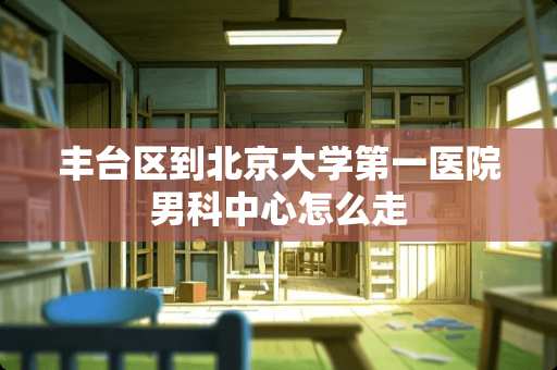 丰台区到北京大学第一医院男科中心怎么走