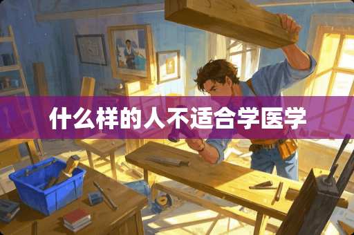 什么样的人不适合学医学