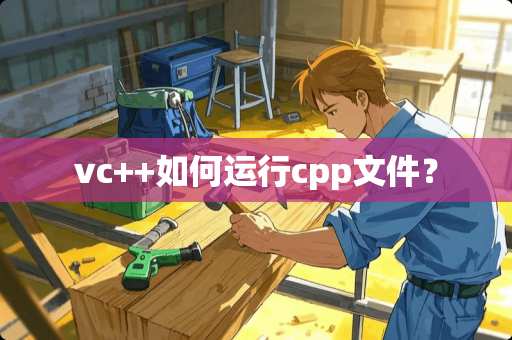 vc++如何运行cpp文件？